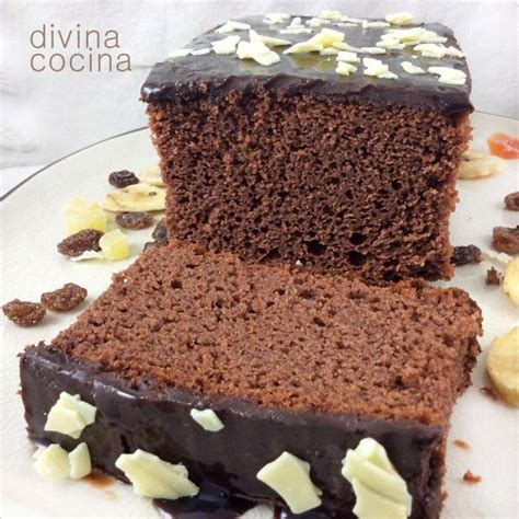 Bizcocho De Chocolate Sin Huevo Receta De Divina Cocina