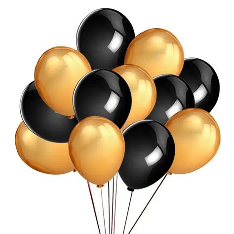 30pcslot 28g 12inch Pearl Gold Silver Black Latex Balloons Birthday