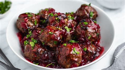 Discovernet Best Cranberry Meatballs Recipe