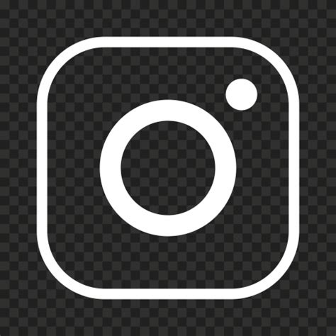 Instagram Logo White Circle PNG