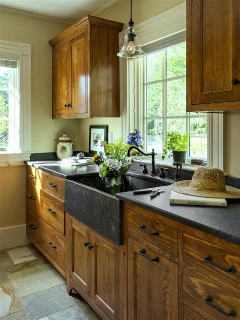 Modern Kitchens With Unpainted Cabinets Bright Green Door Kitchen