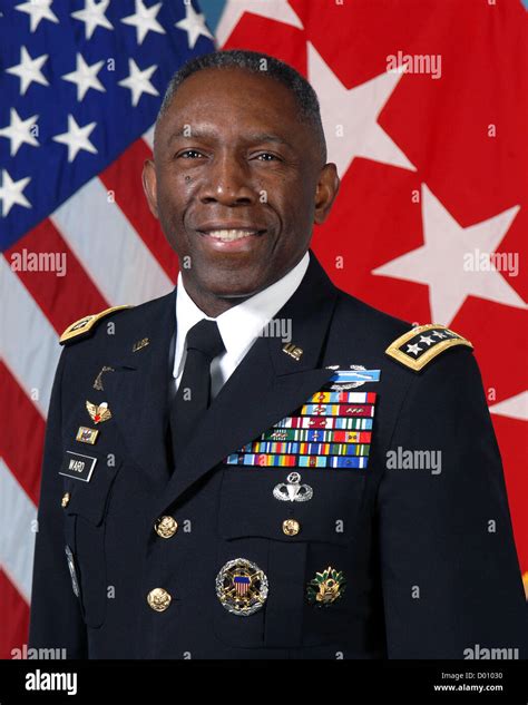 Us Army General William Kip Ward Commander Of Us Africa Command June