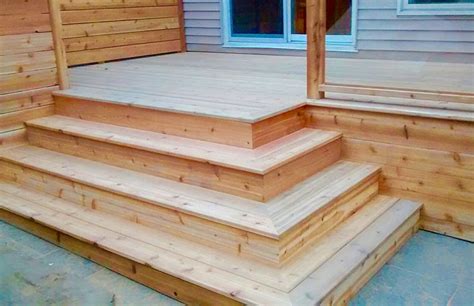 Hogan Landscaping Steps 2 Deck Stairs Options