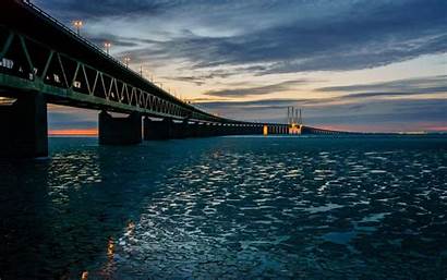 Sweden Desktop Denmark Bridge Architecture Oresund Wallpapers