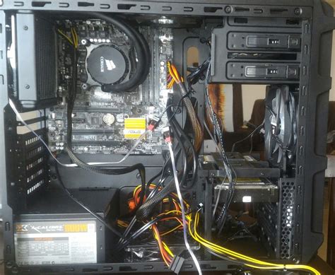 Q:my computer is turning on but the screen is staying black. motherboard - My new computer won't turn on, GPU just ...