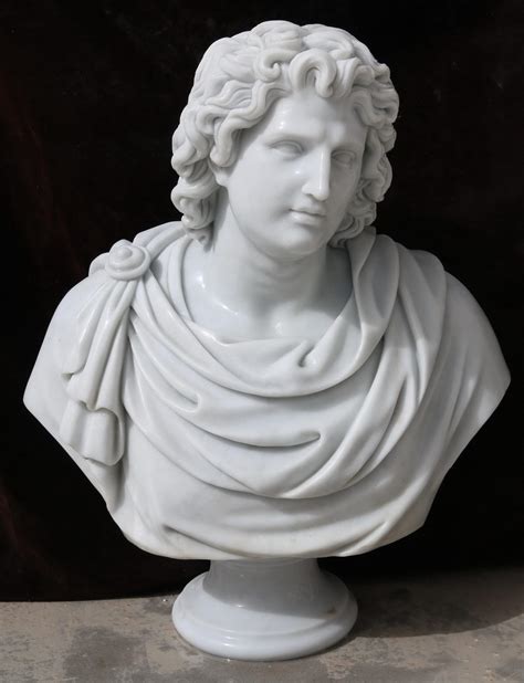 Alexander The Great Statue Bust