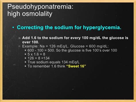 Hyponatremia