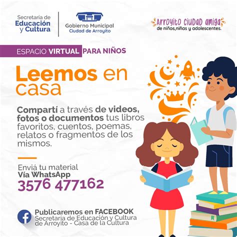 Leemos En Casa Nueva Propuesta Para Niños Y Niñas Municipalidad De