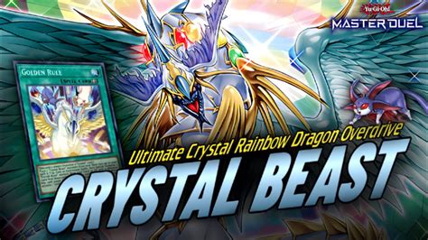 CRYSTAL BEAST DECK ULTIMATE CRYSTAL RAINBOW DRAGON OVERDRIVE ATK RGP Yu Gi Oh Master