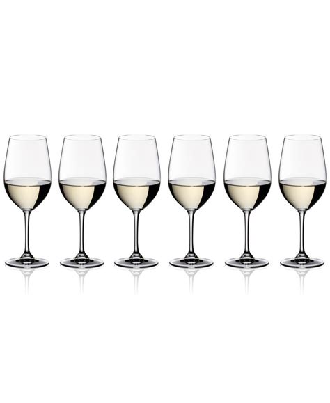 Riedel Vinum Riesling Zinfandel Wine Glasses Piece Value Set Wine One Glass Of Wine