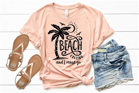 The Beach Is Calling And I Must Go Shirt Beach Summer Shirt Womens T