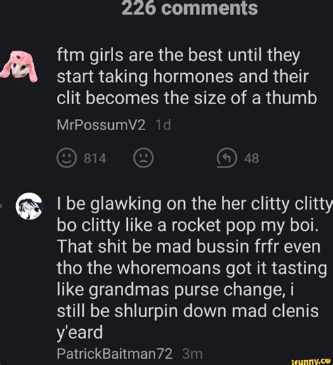 226 Comments Ftm Girls Are The Best Until They Start Taking Hormones