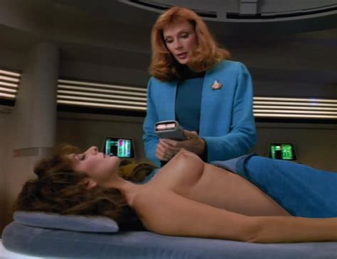 Post Beverly Crusher Deanna Troi Fakes Gates Mcfadden Marina Sirtis Star Trek Star Trek