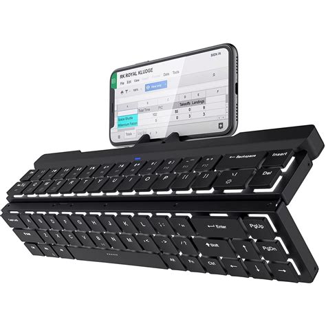 Rk Royal Kludge Rk925 60 Foldable Mechanical Keyboard With Built In