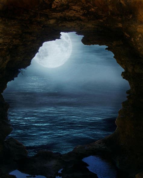 Moonlit Cave by InToXiCaTeD--StOcK on DeviantArt