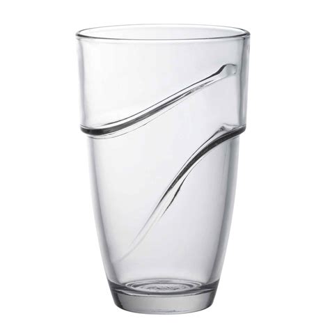 duralex wave stackable highball cocktail glasses tumblers set 360ml x6 3550190501872 ebay