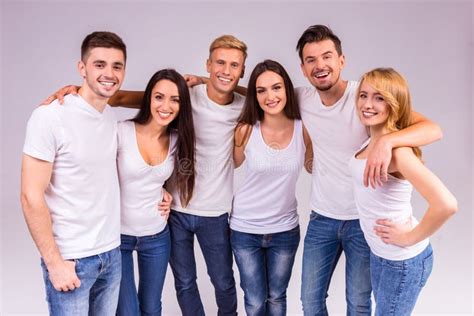 Group Of People Stock Photo Image Of Beautiful Portrait 60885454