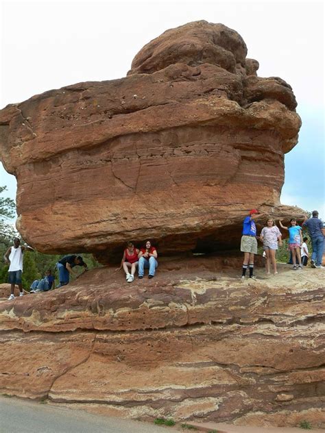 Ritebook The Balanced Rock The Garden Of The Gods Colorado