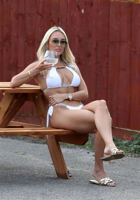 Amber Turner The Only Way Is Essex Tv Show Filming In London