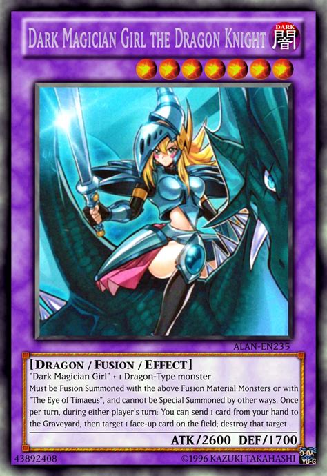 Dark Magician Girl The Dragon Knight V1 By Alanmac95 On Deviantart Yugioh Personagens De
