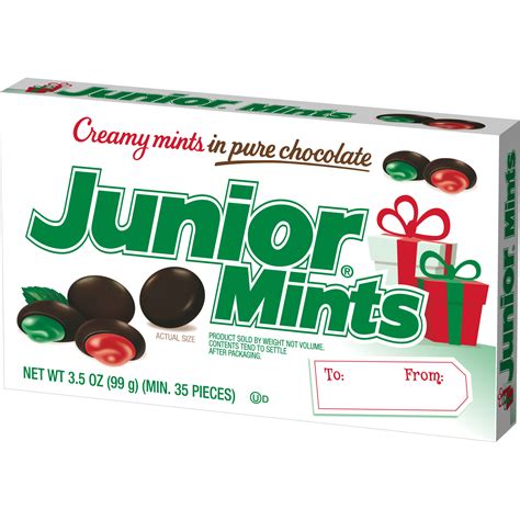 Junior Mints Jm Holiday Box 3.5 Oz - Walmart.com