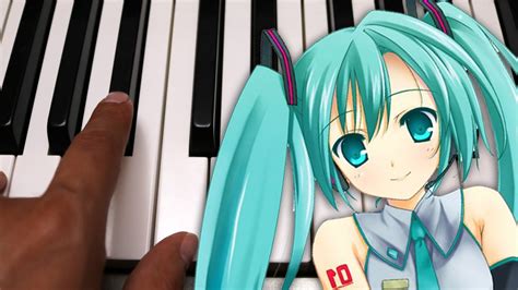 Levan Polkka Hatsune Miku Piano Tutorial Fácil Notas Musicales
