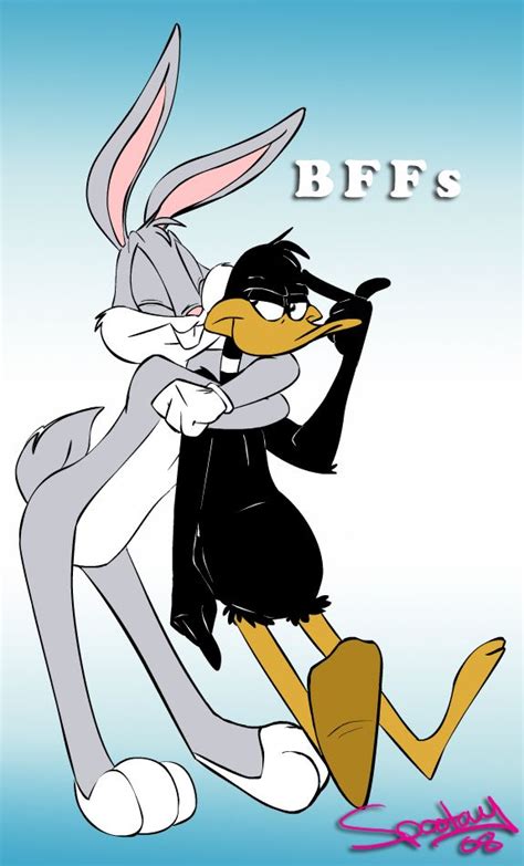 bugs bunny and daffy duck Рисунки Даффи дак Багз банни