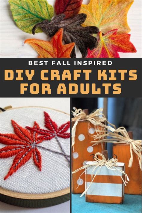 Best Diy Craft Kits For Adults To Try This Fall Diy Craft Kits Fall