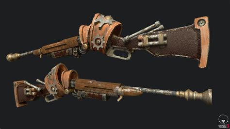 Steampunk Gun 3d Ad8