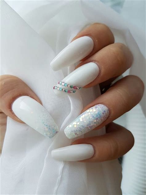 Medium Long Length Coffin Nails - Nail and Manicure Trends Thousands of cute acrylic nails designs are available out there, and more ideas are getting introduced every next moment.