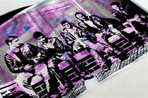 Your order on time or free. Screen Printed band posters on Behance