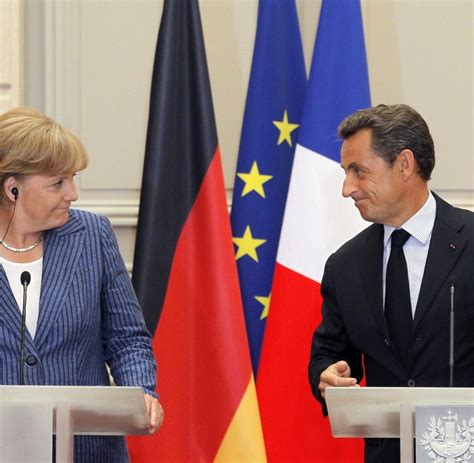 Krisentreffen Sarkozy Und Merkel Planen Euro Wirtschaftsregierung Welt