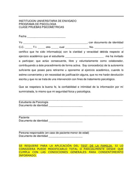 A Document With The Words Written In Spanish