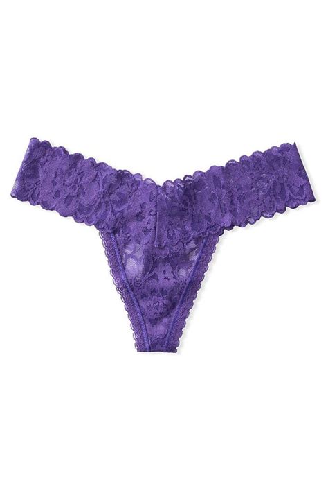 Buy Victorias Secret Floral Lace Thong Panty From The Victorias