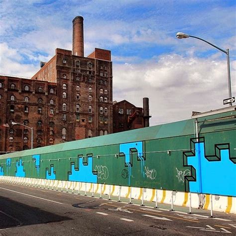 Aakash Nihalani New Mural Domino Sugar Factory Brooklyn Streetartnews