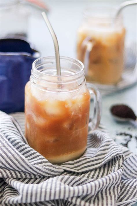 Pouring coffee over ice is the perfect refreshing morning or afternoon energy boost. Coconut Milk Thai Iced Coffee (Paleo, Vegan) | Recipe ...