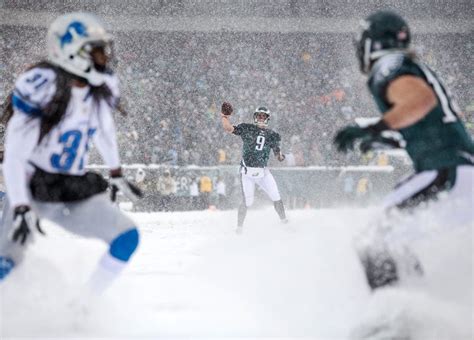 What Its Like To Shoot Football In The Snow