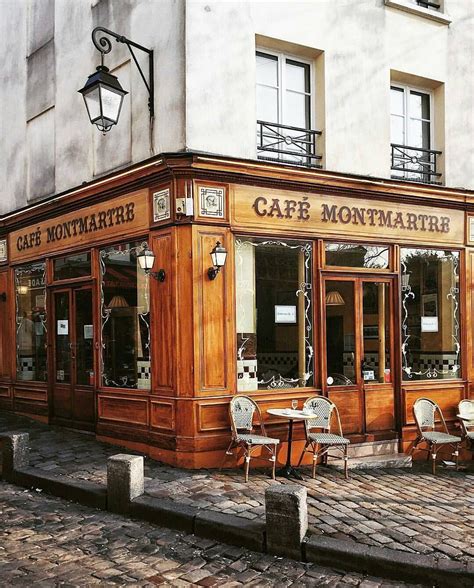 Parisandchampagne Paris Cafe Montmartre Paris Montmartre