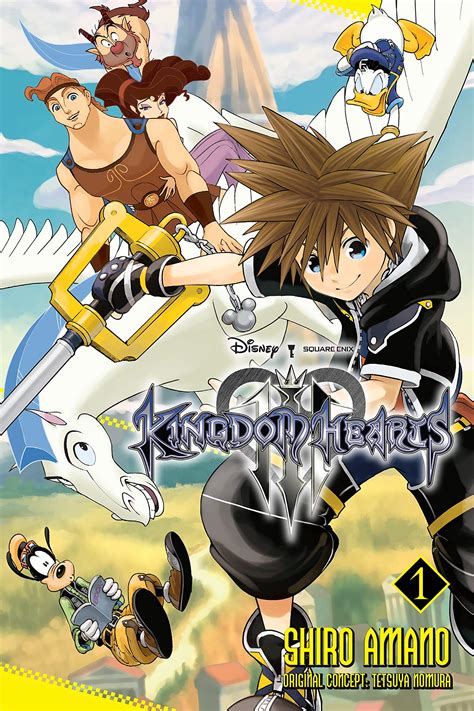 Kingdom Hearts 3 Manga Vol 1 By Shiro Amano Cover Art Revealed News Kingdom Hearts Insider