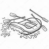 Rafting Raft Whitewater Drawing Sketch Illustration Coloring Action Vector Lhfgraphics Swimming Sports Clipart Doodle Adventure Getdrawings Dreamstime Illustrations Vectors sketch template