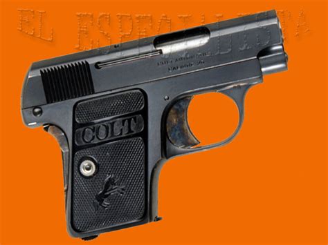 El Especialista Colt 1908 Vest Pocket Calibre 635 Mm Browning