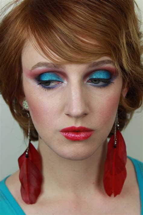 Bedhead 'dos, tousled locks with flyaways, messy braids and effortless updos are seen not only in the street, but also. 1970's disco makeup | Disco makeup, 1970s disco makeup ...