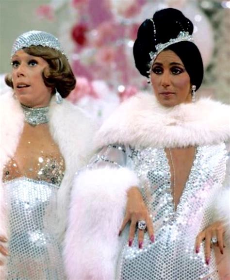 Carol Burnett And Cher Performing Lonely At The Top On The Cher Show