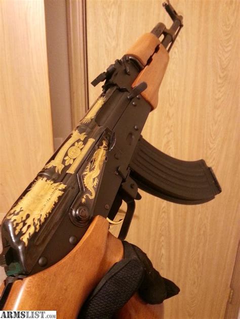 Gold Plated Ak 47 Armslist For Sale Ak 47 Gold Plated