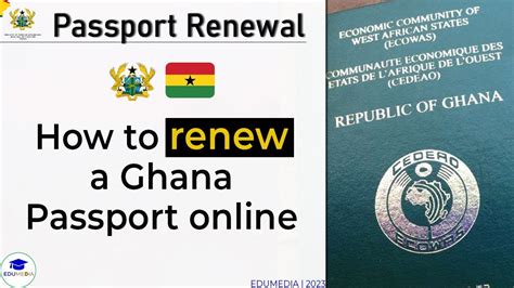 How To Renew A Ghanaian Passport 2023 Diy Online Application