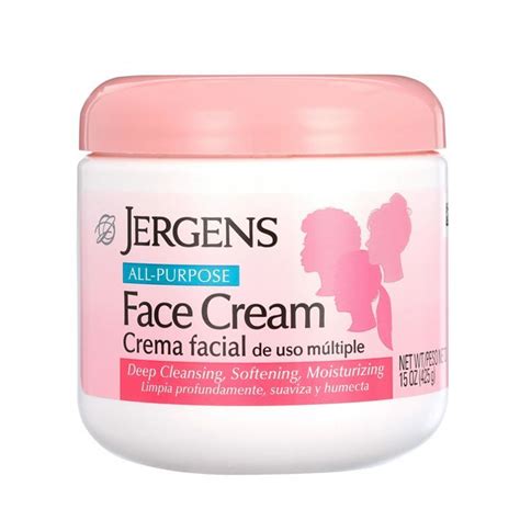 Jergens All Purpose Face Cream Deep Cleansing Softening