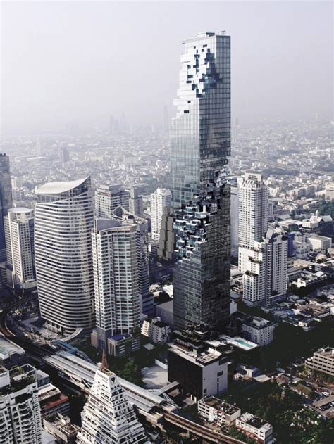 Büro Ole Scheeren Completes The Mahanakhon In Bangkok Second Tallest