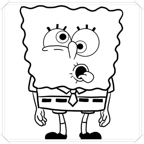 Pin on Dibujos BOB ESPONJA para colorear