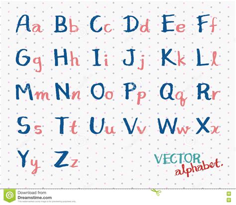 Capital letter worksheets printable capital letter and exercises lowercase except first letter in excel capital and small letters rainbow english alphabet capital and small. Children Handwritten Alphabet Vector. English Font Letters ...