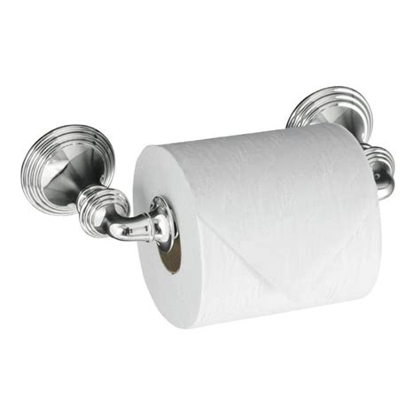 I bought a chrome toilet paper holder because i love chrome accessories. Shop KOHLER Devonshire Polished Chrome Surface Mount ...